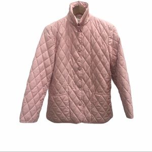 Brooks Brothers 346 Pink Quilted Jacket